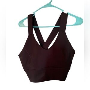 Avia Black Compression Sports Bra Size XL